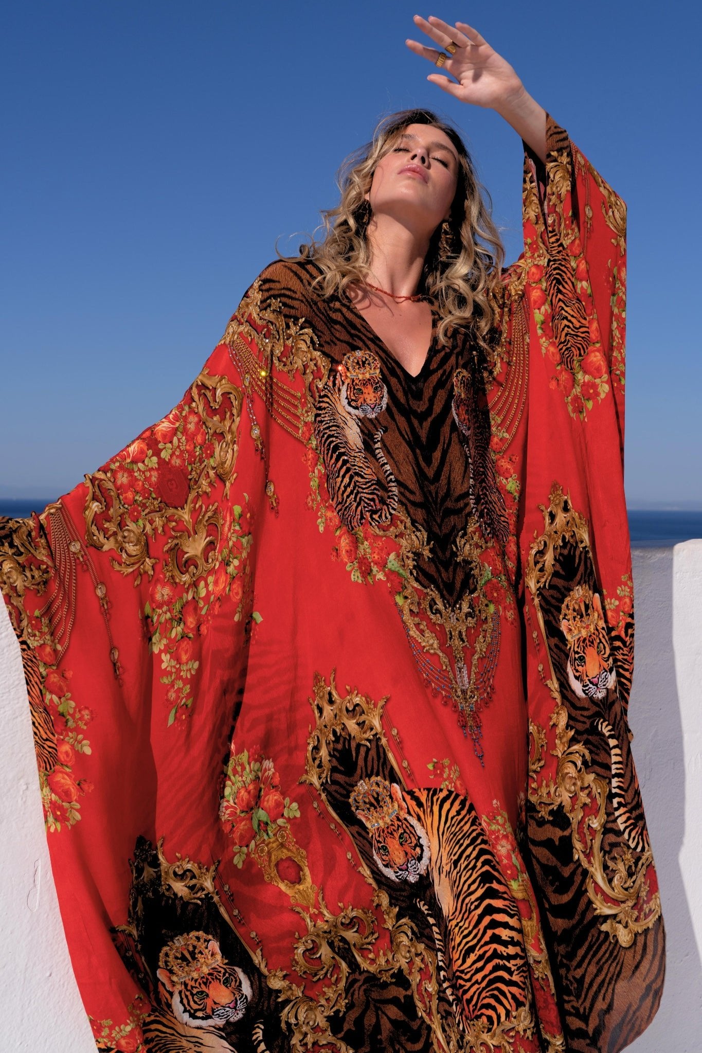 TALES OF THE TIGRESS MAXI KAFTAN - Czarina