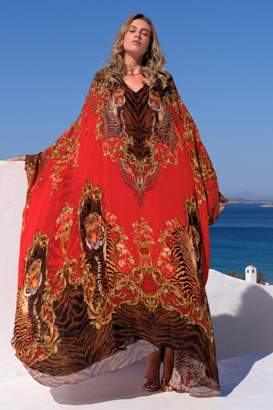 TALES OF THE TIGRESS MAXI KAFTAN - Czarina