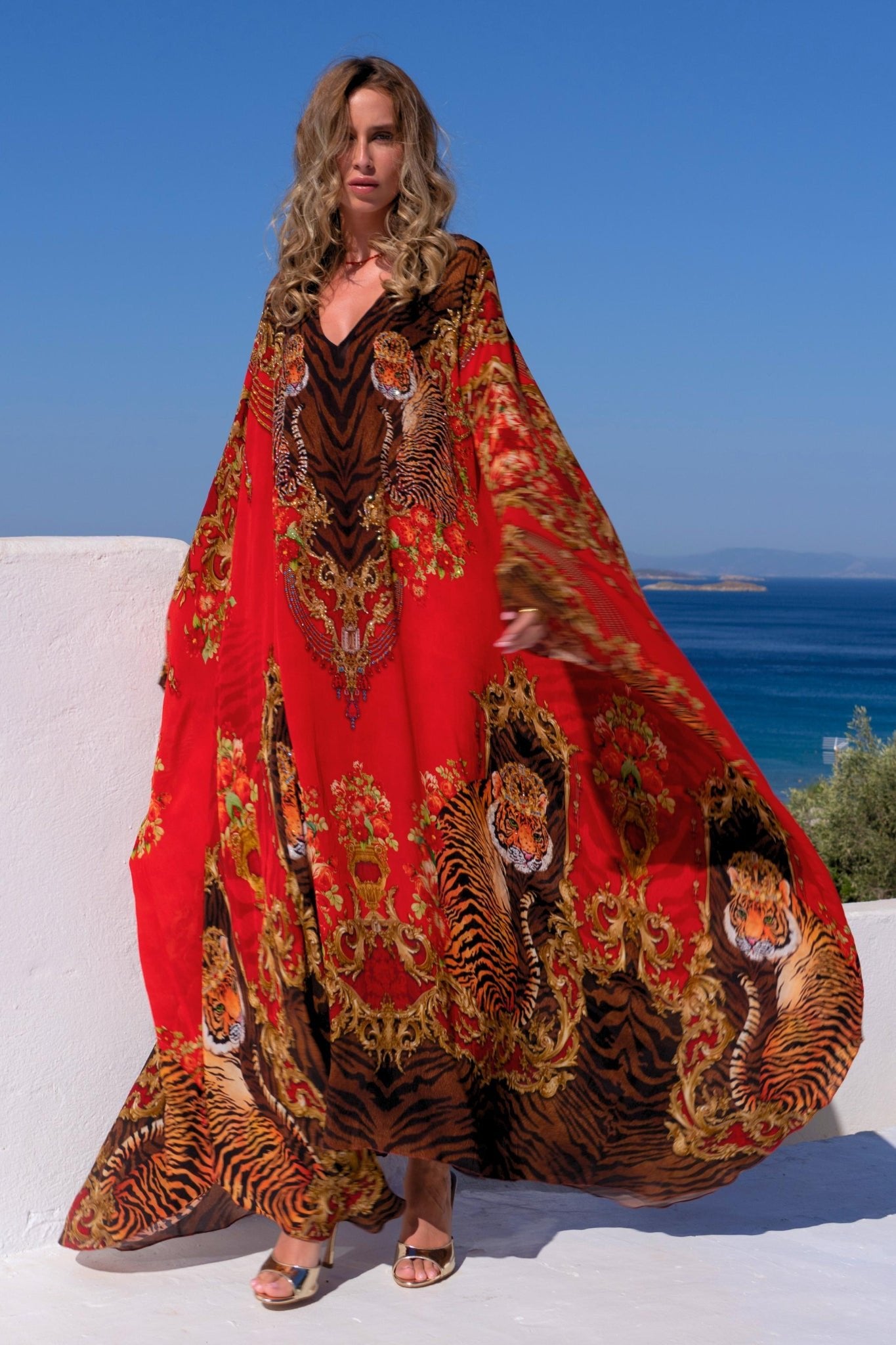 TALES OF THE TIGRESS MAXI KAFTAN - Czarina