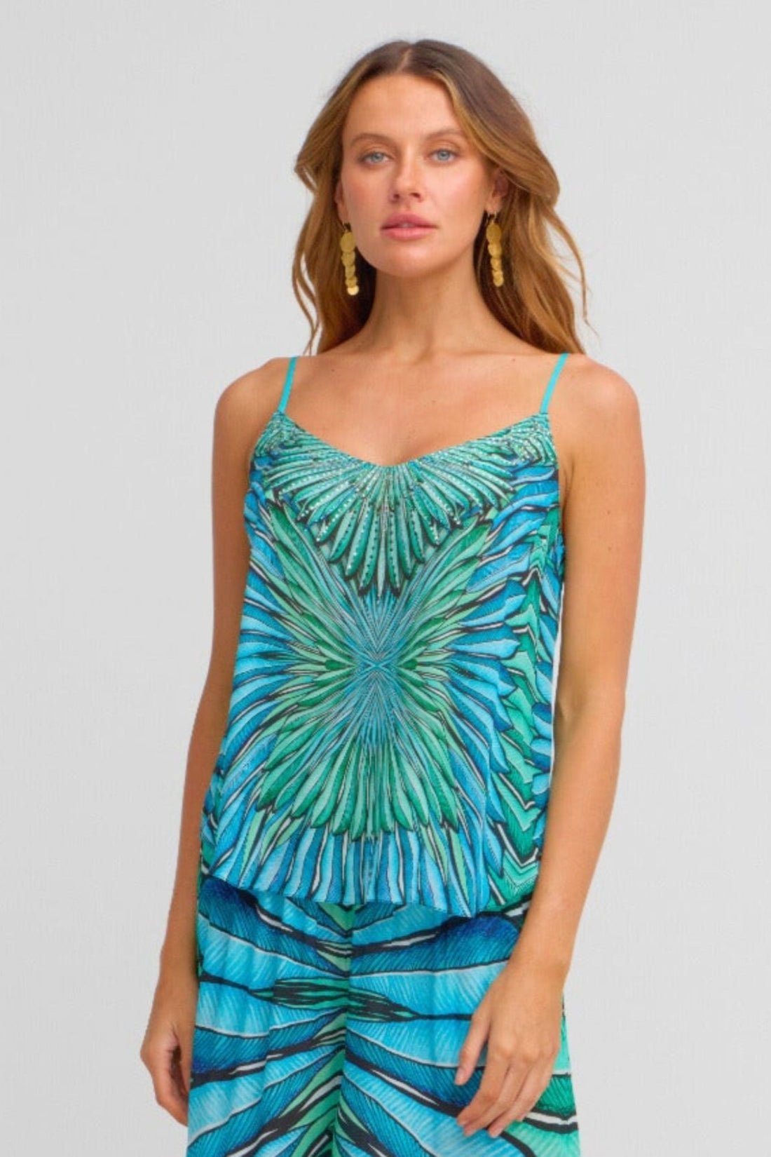 Wings Of The Sea Cami Top - Czarina