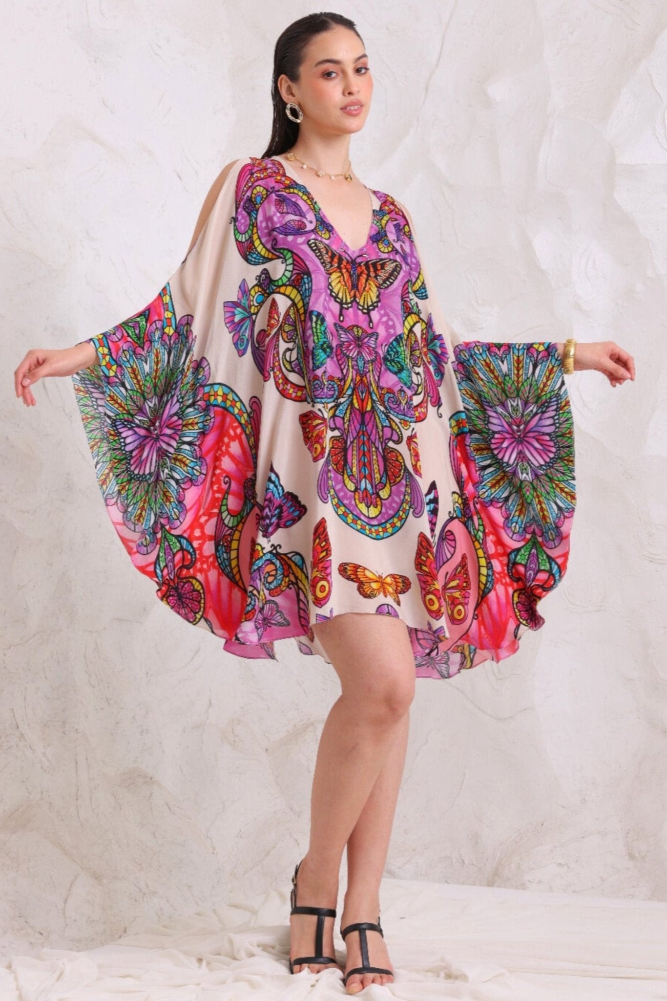 WINGS OF WONDER KAFTAN DRESS - Czarina