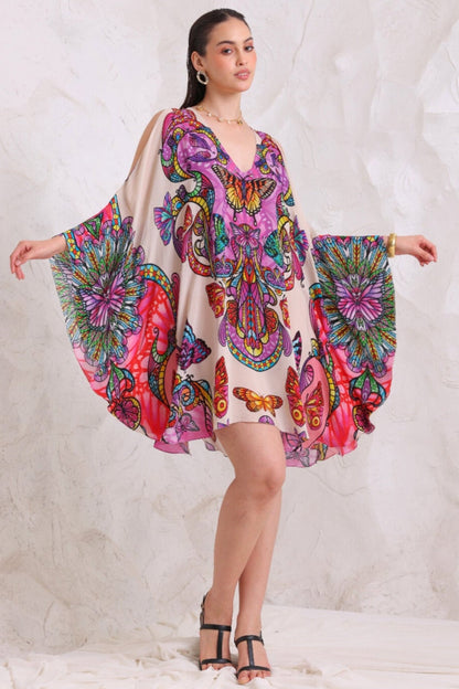 WINGS OF WONDER KAFTAN DRESS - Czarina