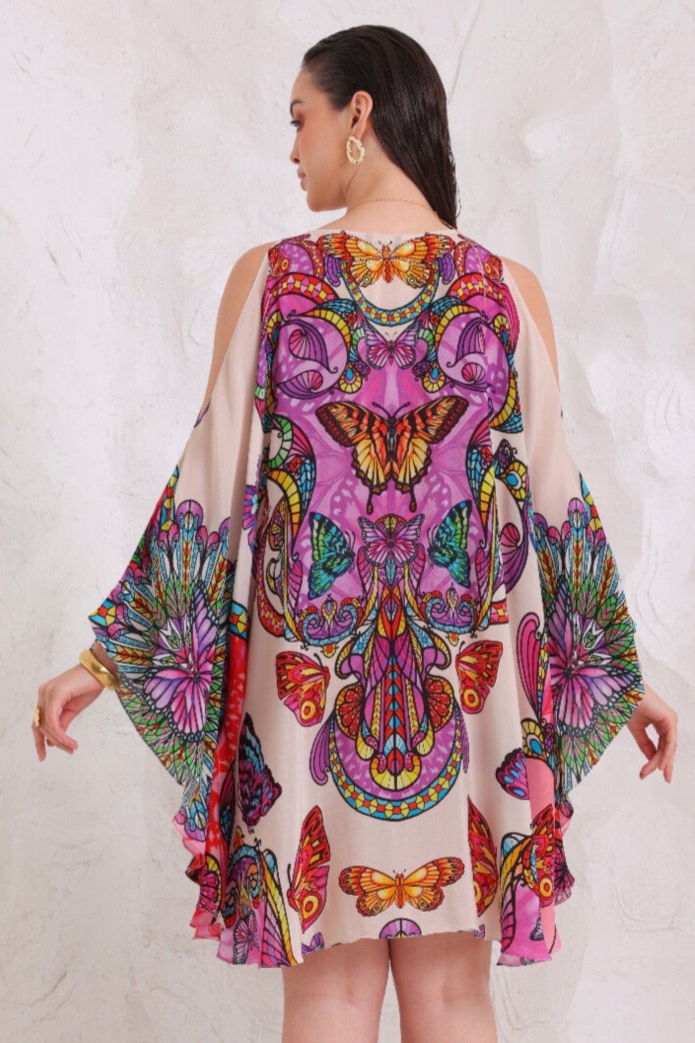 WINGS OF WONDER KAFTAN DRESS - Czarina