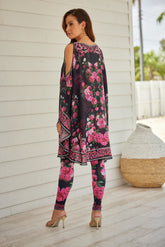 Romantic Flowers Leggings-Czarina