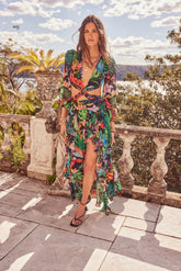 A NIGHT IN RIO OPEN BACK MAXI DRESS - Czarina