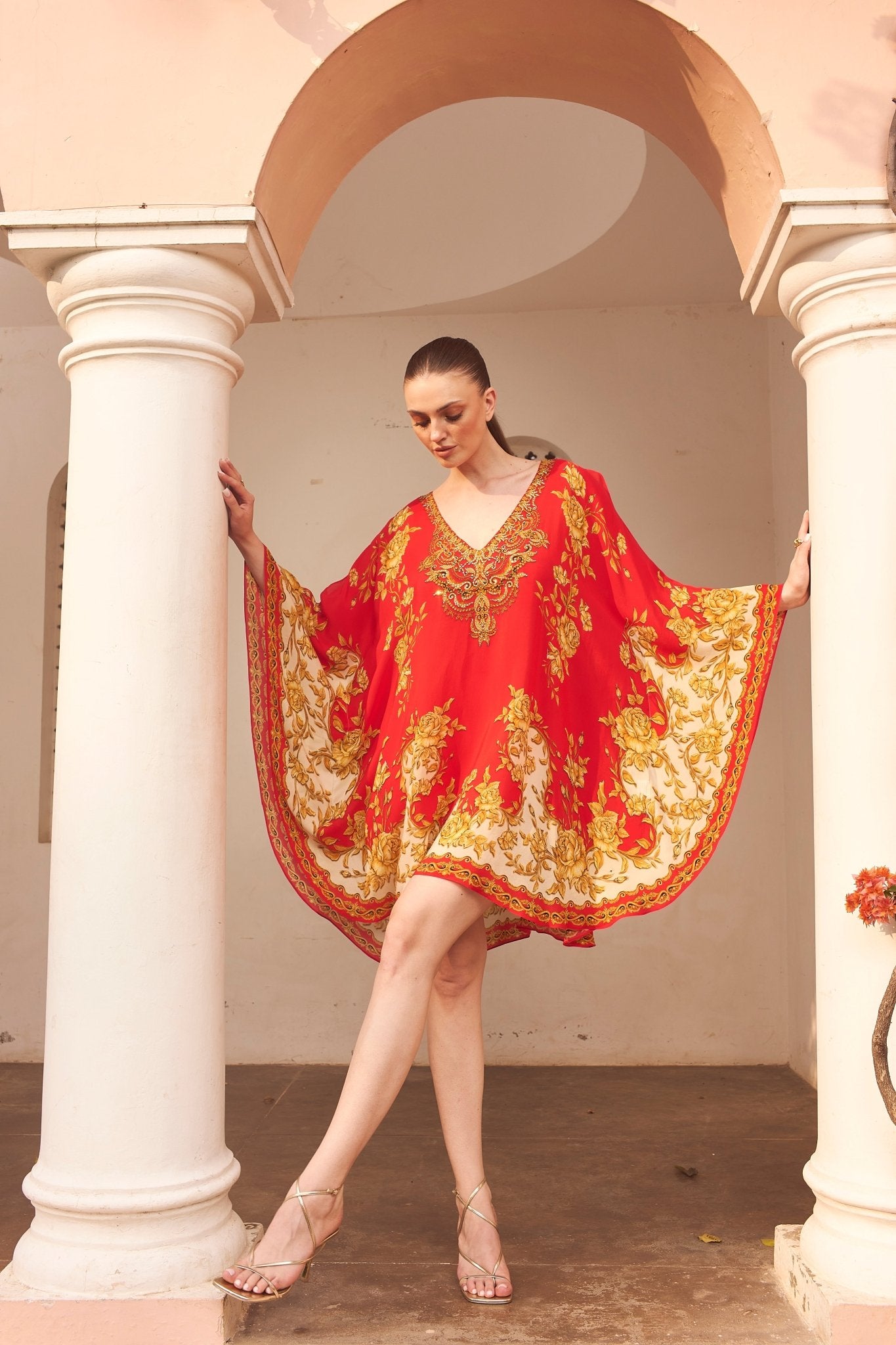 A NIGHT IN SHANGHAI KAFTAN DRESS Czarina