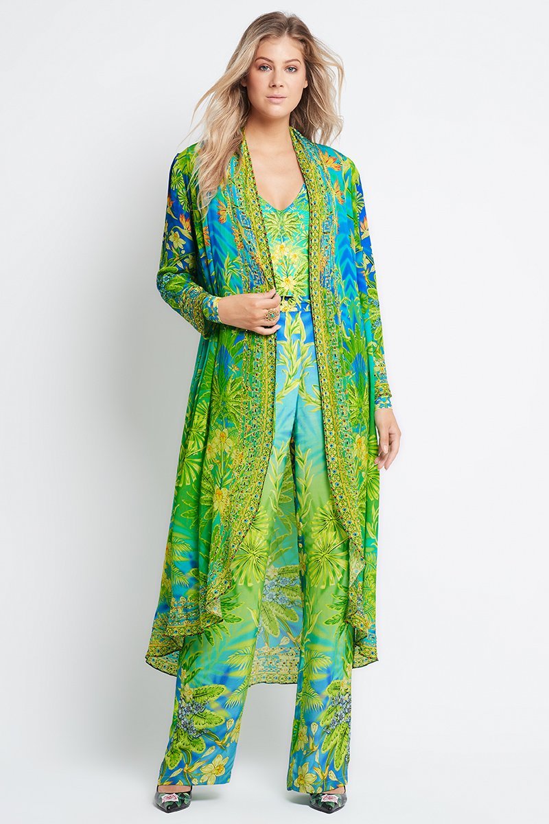 BETWEEN THE RAINDROPS LONG JACKET - Czarina