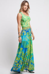 BETWEEN THE RAINDROPS MAXI SKIRT - Czarina