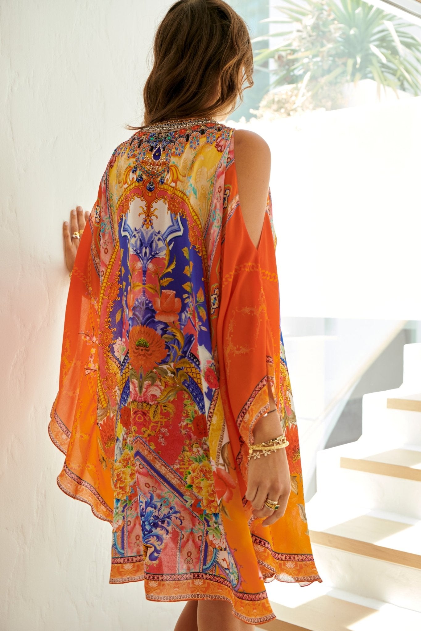 CARNIVAL SPIRIT KAFTAN DRESS - Czarina