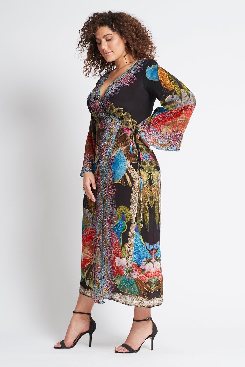 DANCING QUEEN WRAP DRESS - Czarina