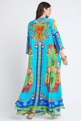 DEEP IN THE OCEAN LONG JACKET W SPLIT SLEEVES - PRE ORDER - Czarina