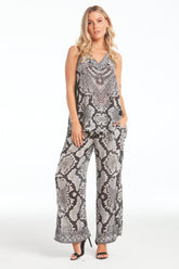 Desert Snake Palazzo Pants - Czarina