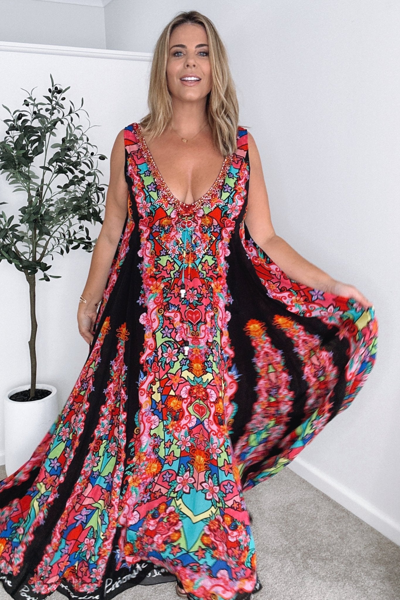 Kaftan Dresses Maxi Sophisticated Maxi Dresses for Beach