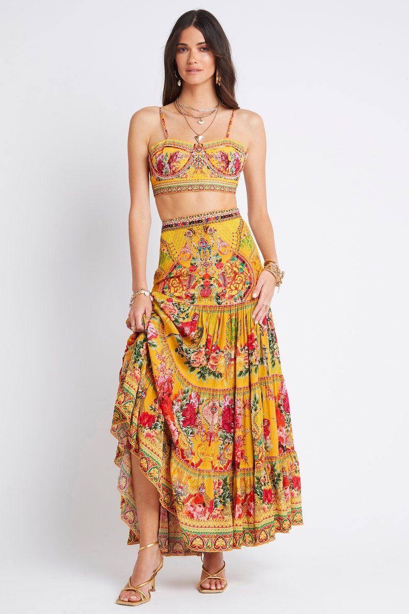 ENDLESS SUMMER MAXI SKIRT W SIDE SLIT - PRE ORDER - Czarina