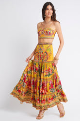 ENDLESS SUMMER MAXI SKIRT W SIDE SLIT - PRE ORDER - Czarina