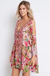 Every Flower Blossoms Kaftan Dress - Czarina