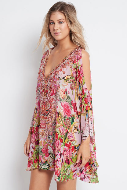 Every Flower Blossoms Kaftan Dress - Czarina