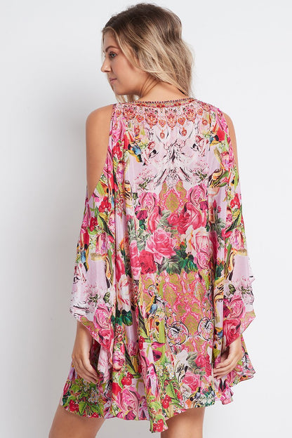 Every Flower Blossoms Kaftan Dress - Czarina