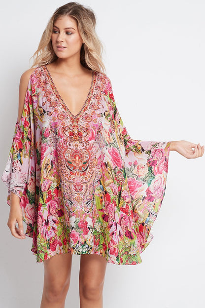 Every Flower Blossoms Kaftan Dress - Czarina