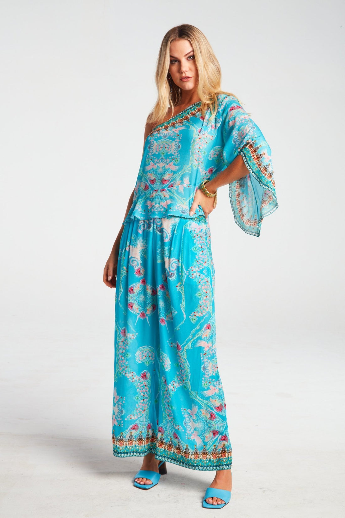 FEEL THE SKY PALAZZO PANTS - Czarina