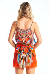 Forbidden Temple Playsuit - Czarina
