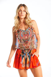 Forbidden Temple Playsuit - Czarina