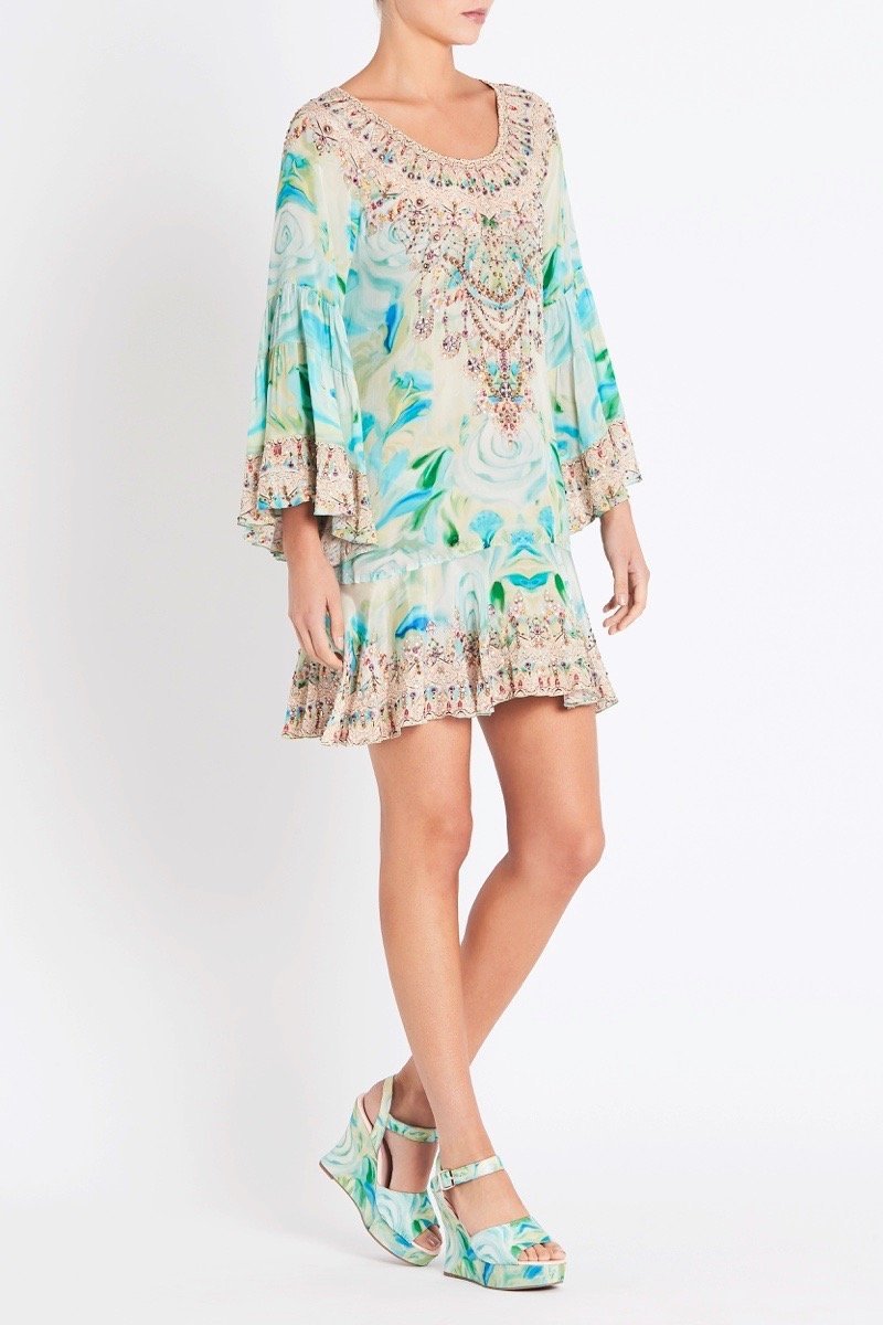 GARDEN OF EDEN FRILL DRESS - Czarina