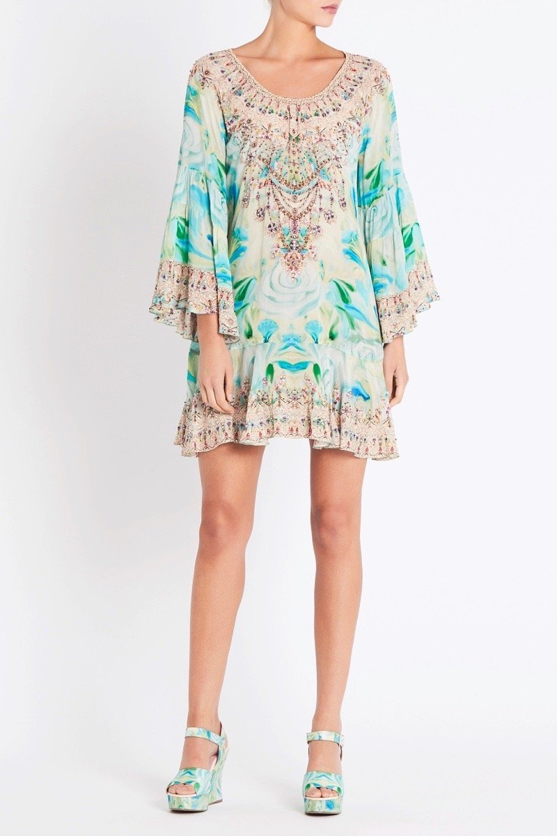 GARDEN OF EDEN FRILL DRESS - Czarina