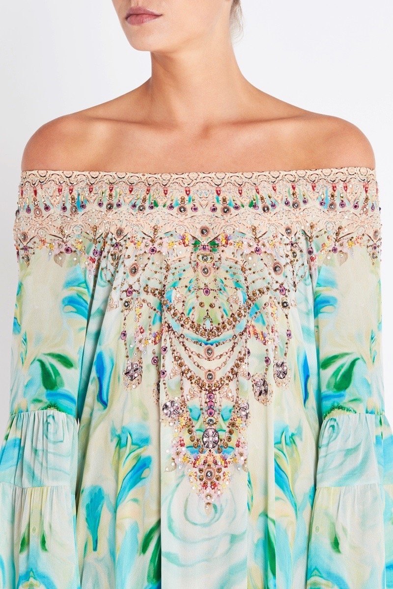 GARDEN OF EDEN FRILL DRESS - Czarina