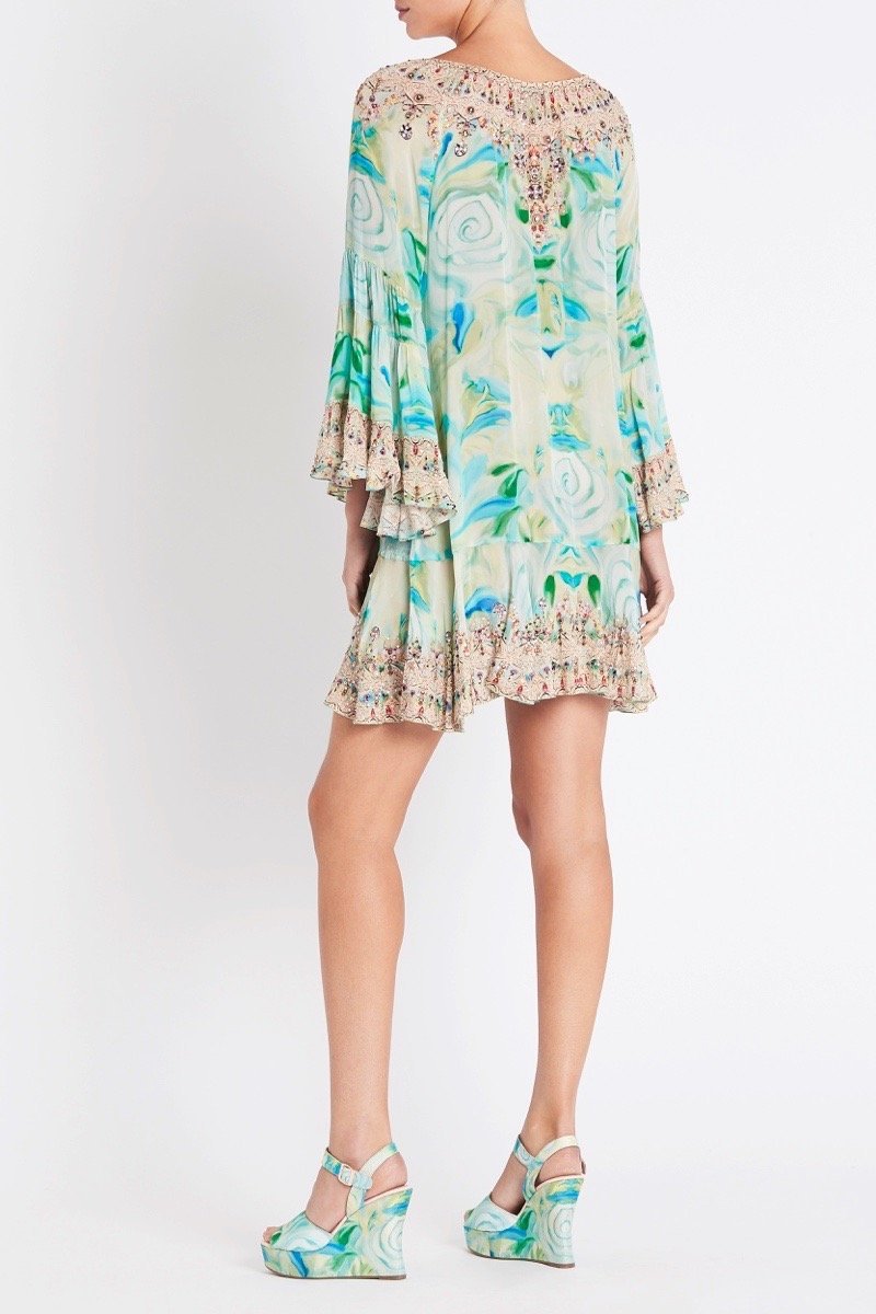 GARDEN OF EDEN FRILL DRESS - Czarina