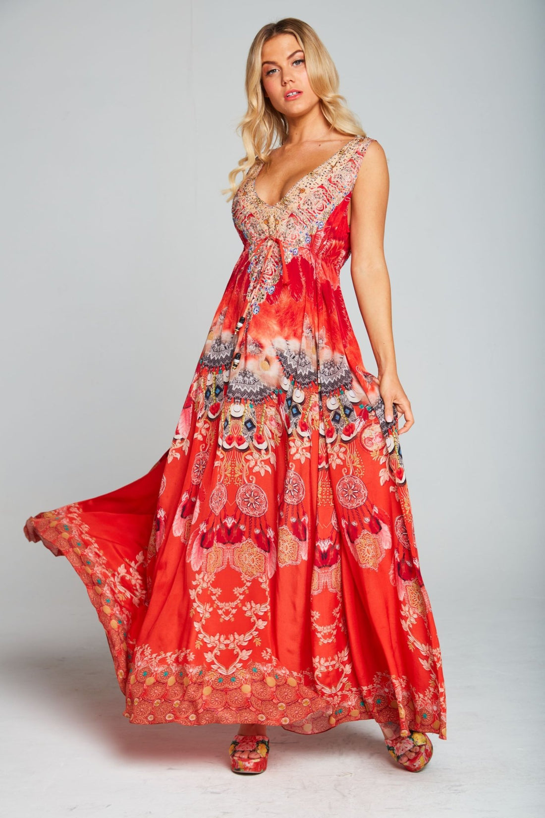 GODDESS MAXI DRESS - Czarina