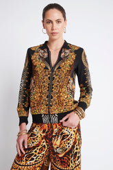 GOLDEN LADY BOMBER JACKET - Czarina