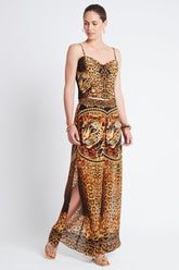 GOLDEN LADY PALAZZO PANTS - Czarina