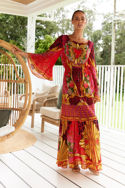 LOVE YOU FOREVER COCKTAIL MAXI DRESS - Main Image