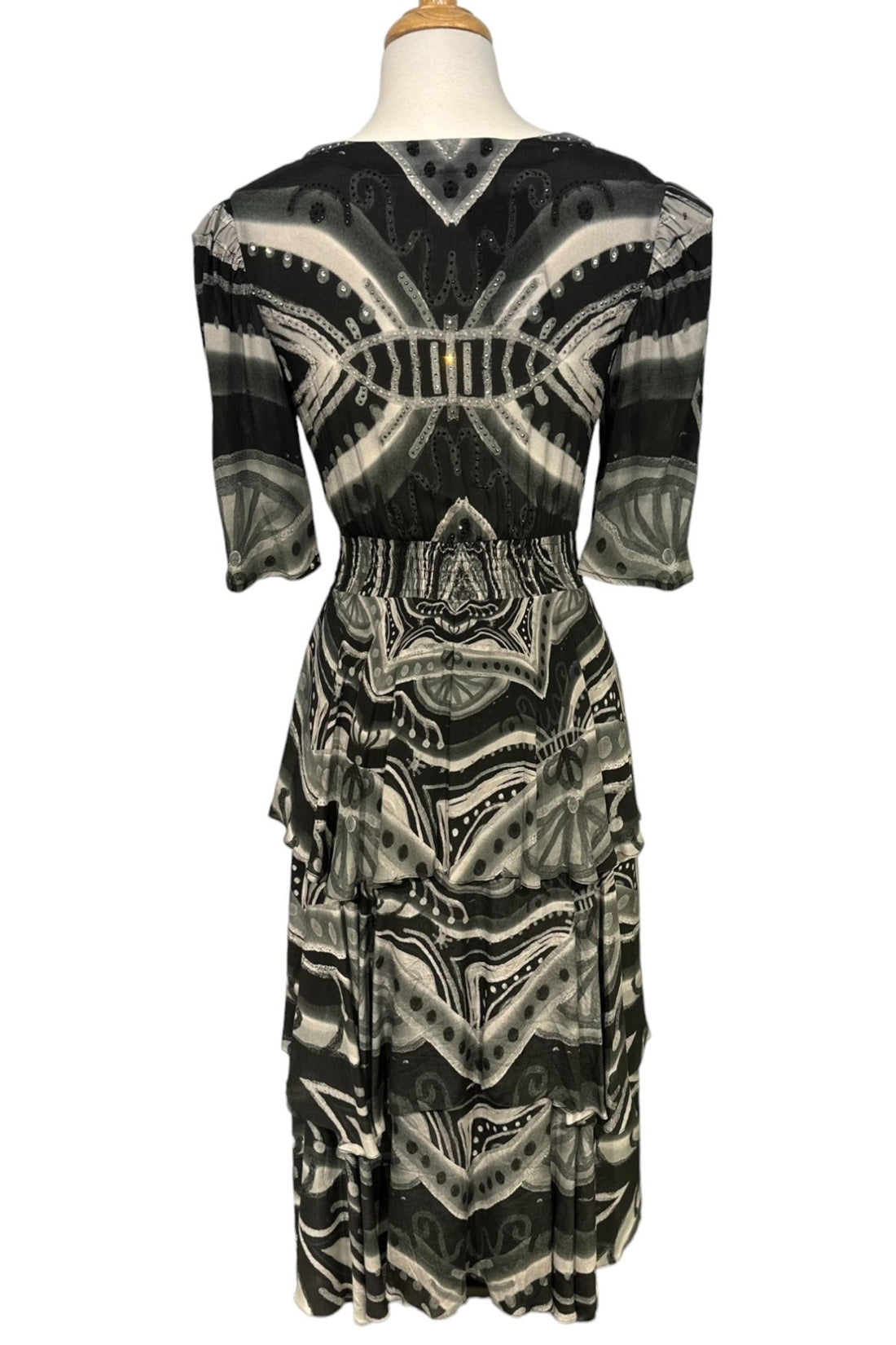 MANADLA CROSS OVER MAXI DRESS - Czarina