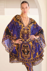 MIDNIGHT BLUE KAFTAN DRESS - Czarina