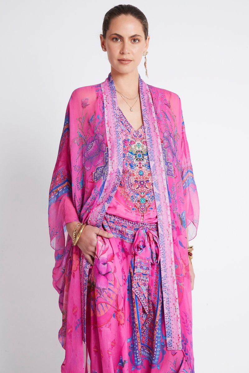 PINK FEELING HAREM PANTS - Czarina