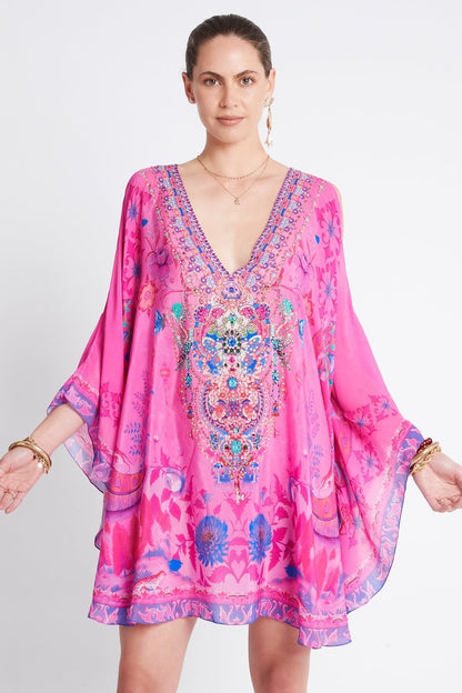 PINK FEELING KAFTAN DRESS - Czarina