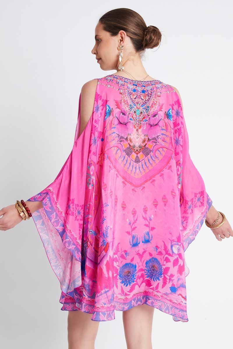 PINK FEELING KAFTAN DRESS - Czarina