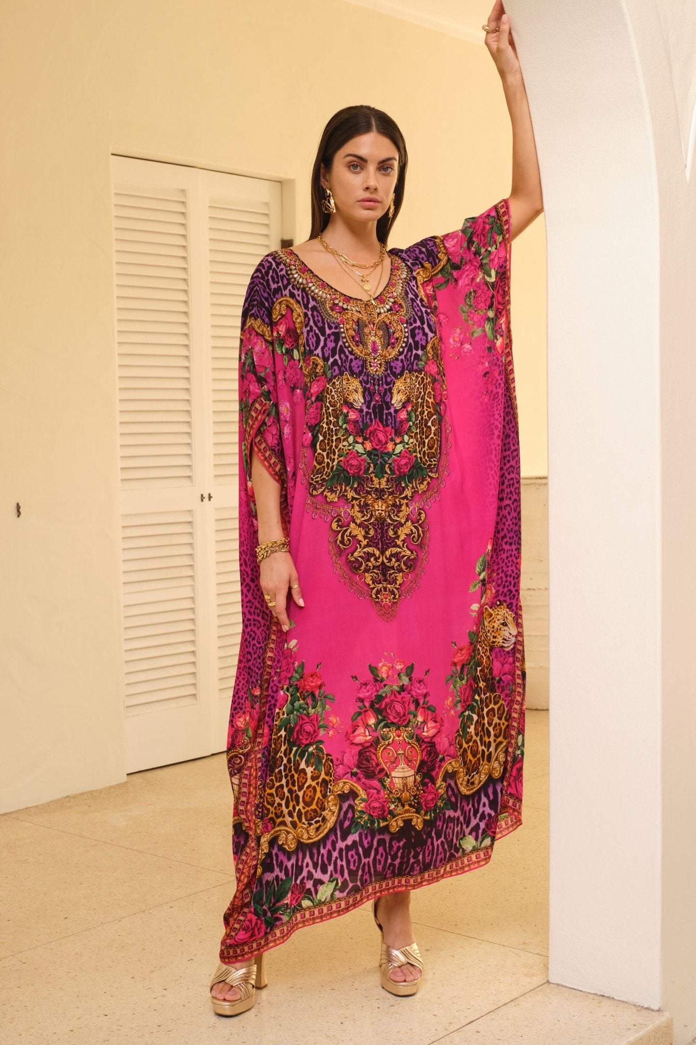 Long warm outlet kaftans