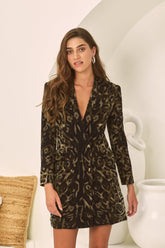 QUEEN OF THE TRIBE BLAZER DRESS - Czarina