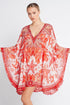 RED CHRISTMAS KAFTAN DRESS - Czarina