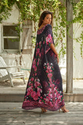 Romantic Florals Rn Long Kaftan - Czarina