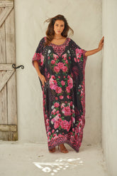 Romantic Florals Rn Long Kaftan - Czarina