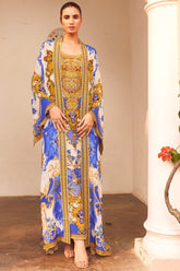 SANTORINI SUNRISE LONG ROBE - Czarina