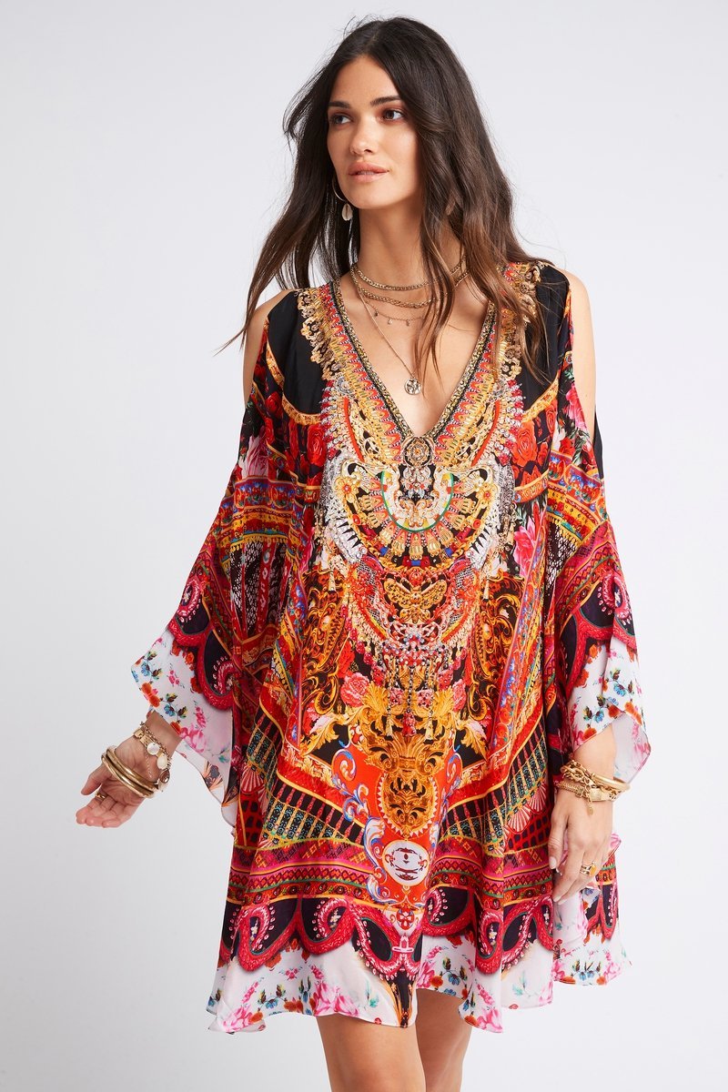 Floral Print Kaftans Czarina