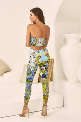 SUMMER BLUES LEGGINGS - Czarina