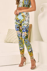 SUMMER BLUES LEGGINGS - Czarina