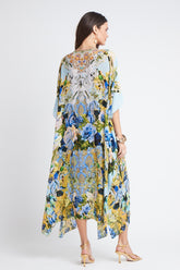 SUMMER BLUES MEDIUM KAFTAN - Czarina