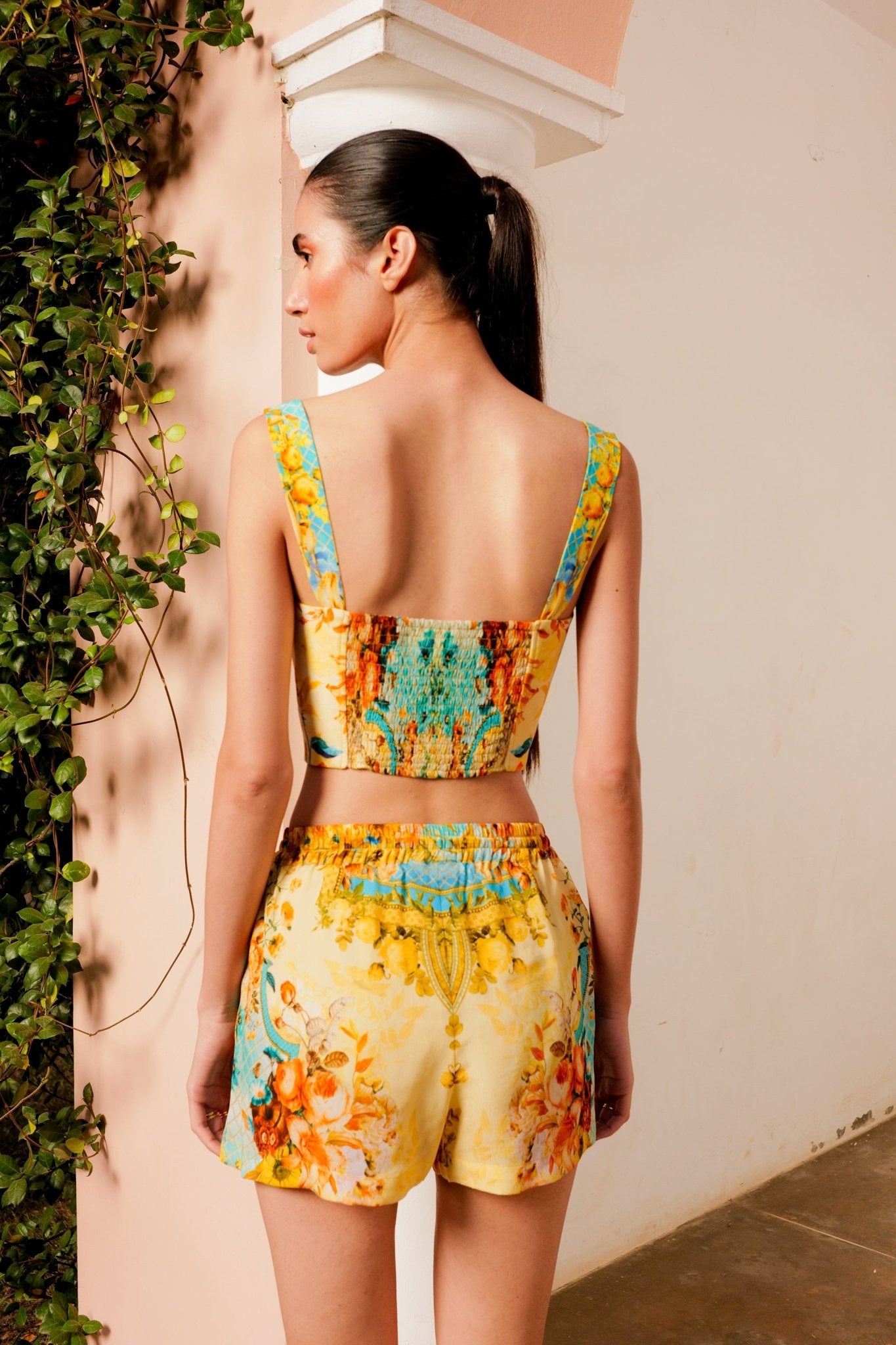 SUMMER GARDEN BUSTIER TOP – Czarina - Main Image